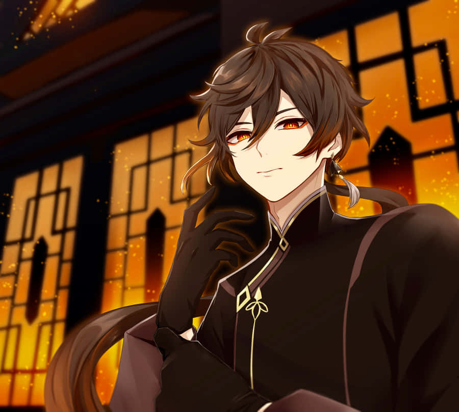 Zhongli Traditional Genshin Pfp Wallpaper