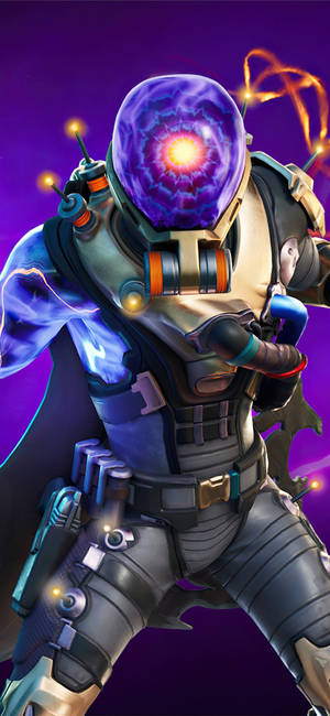 1080 Fortnite Character Cyclo Wallpaper