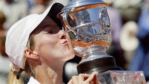 117 Weeks No.1 Justine Henin Wallpaper