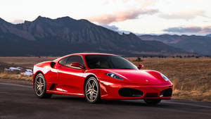 1366x768 Ferrari Hd Red F430 Wallpaper