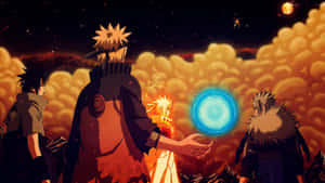 1920 X 1080 Naruto With Rasengan Wallpaper