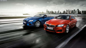 1920x1080 Bmw M6 Convertible And Coupe Racing Wallpaper