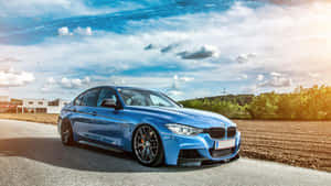 1920x1080 Bmw Shiny Blue F30 Wallpaper