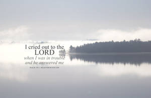 1920x1080 Hd Biblical Psalm 120:1 Wallpaper