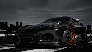 1920x1080 Hd Car Black Ferrari Wallpaper