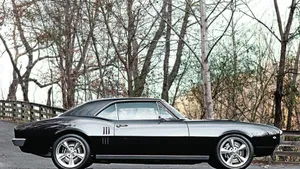 1968 Black Pontiac Firebird Wallpaper
