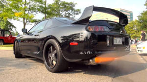 1998 Toyota Supra Mk4 Muffler Wallpaper