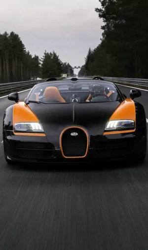 2011 Bugatti Veyron Car Android Wallpaper