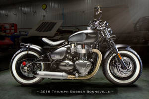 2018 Triumph Bobber Bonneville Wallpaper