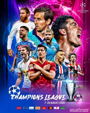2020 Champions League Poster Wallpaper