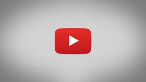 2048x1152 Youtube Symbol Simple Gray Wallpaper