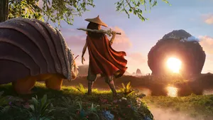 2560x1440 Disney Raya And Tuktuk Wallpaper