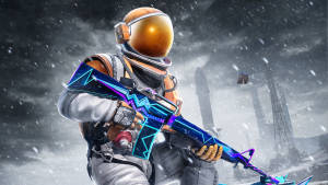 2560x1440 Pubg Armed Astronaut Wallpaper