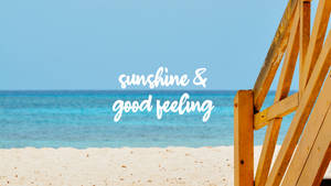 2560x1440 Summer Sunshine Quote Wallpaper