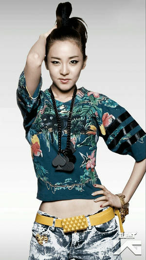 2ne1 Beautiful Sandara Wallpaper