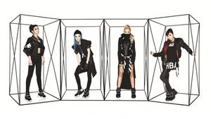 2ne1 Crush Poster Wallpaper