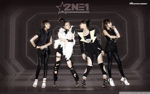 2ne1 Fire Album Cover Wallpaper