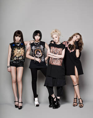 2ne1 K-pop Group Wallpaper