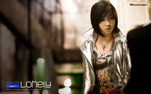 2ne1 Minzy Lonely Wallpaper