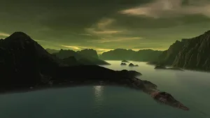 32k Ultra Hd Nature Green Aesthetic Lake Wallpaper