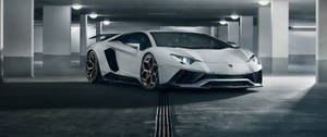 3440x1440 Car Lamborghini Aventador S Wallpaper