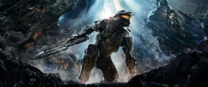 3440x1440 Game Halo 4 Wallpaper