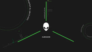 3840x2160 Alienware Lines Wallpaper