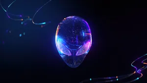 3840x2160 Alienware Purple Wallpaper