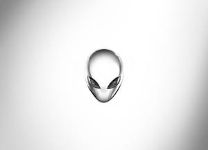 3840x2160 Alienware White Light Wallpaper