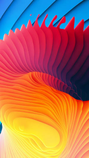 3d Apple Iphone Dark And Light Wallpaper