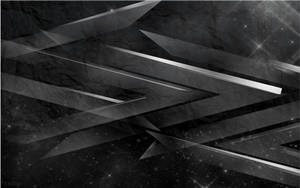 3d Arrows Dark Background Wallpaper