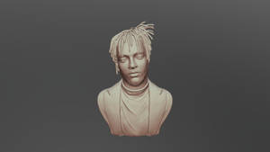 3d Artwork Of Juice Wrld Wallpaper