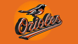 3d Baltimore Orioles 2009 Logo Wallpaper