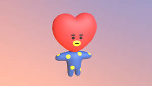 3d Bt21 Tata Art Wallpaper