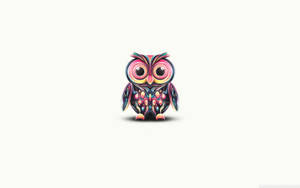 3d Cute Owl Wallpaper