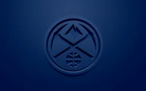 3d Denver Nuggets Emblem Wallpaper