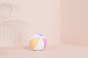 3d Desktop Beach Ball Wallpaper