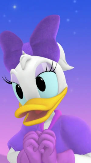 3d Dreamy Daisy Duck Wallpaper