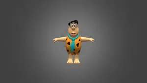 3d Fred Flintstone Wallpaper