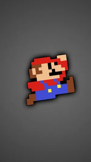 3d Iphone 8bit Super Mario Wallpaper