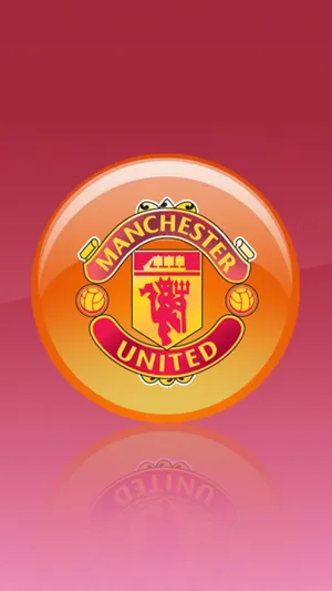 3d Iphone Manchester United Logo Wallpaper