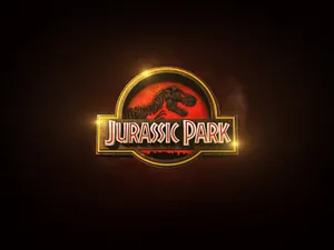 3d Jurassic Park Logo Wallpaper
