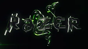 3d Razer Pc Brand Name Logo Wallpaper