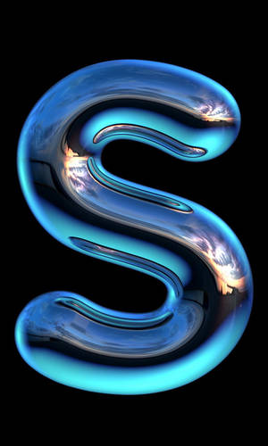 3d S Alphabet Wallpaper