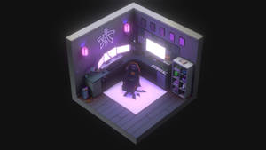 4d Holographic Game Room Wallpaper