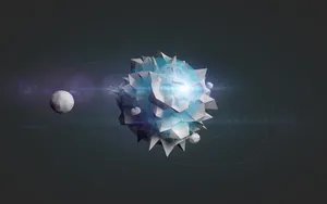 4d Ultra Hd Icy Planet Wallpaper