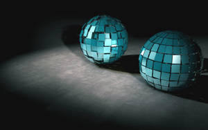 4k Abstract Disco Balls Wallpaper