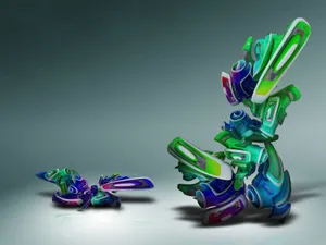 4k Abstract Irregular Shape Wallpaper