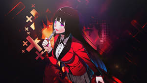 4k Anime Art Yumeko Jabami Wallpaper