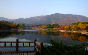 4k Autumn Xiangshan Botanical Garden Wallpaper